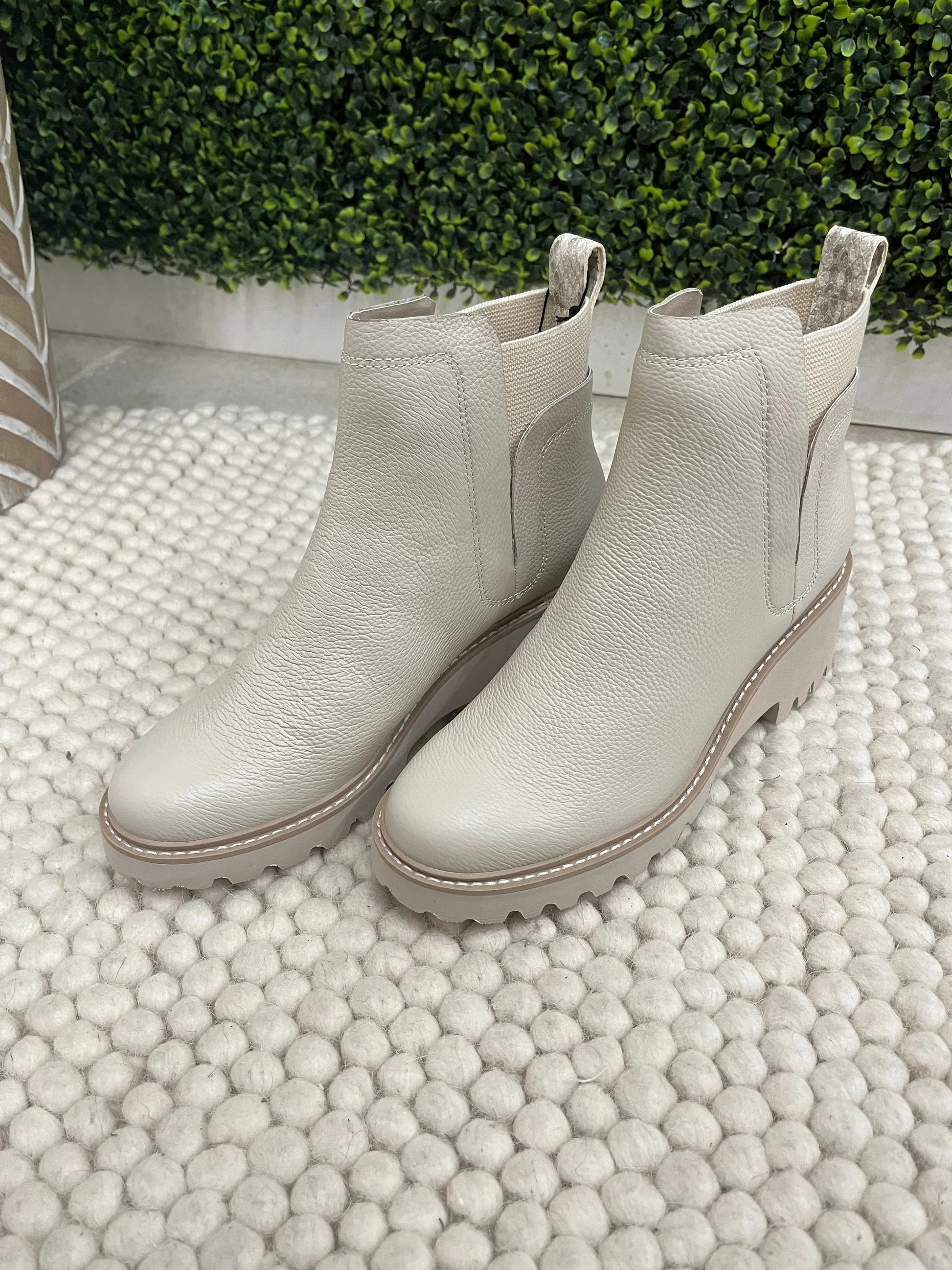 HUEY H2O BOOTS OFF WHITE LEATHER